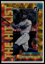 2022 Donruss #THL-10 Jose Altuve The Hit List Gold #/99