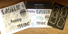 CTMH Z7135 THIN CUTS D2219 HONEY BUNNY EASTER, HOPPIN down the BUNNY TRAIL