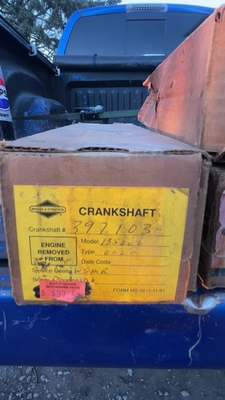 #ad #ad OEM Briggs amp; Stratton Crankshaft 397103 $99.85