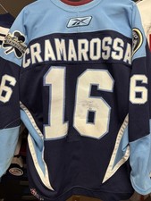 JOSEPH CRAMAROSSA Game Worn Jersey SIGNED AUTO Mississauga St. Michaels Majors