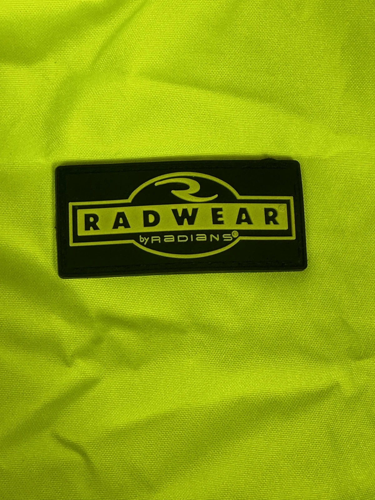Radians Radwear Jacket Mens Medium Yellow Hi Vis Class 3 Hooded Rain RW10-3S1Y image 4