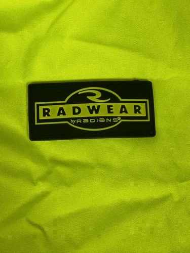 Radians Radwear Jacket Mens Medium Yellow Hi Vis Class 3 Hooded Rain RW10-3S1Y image 4