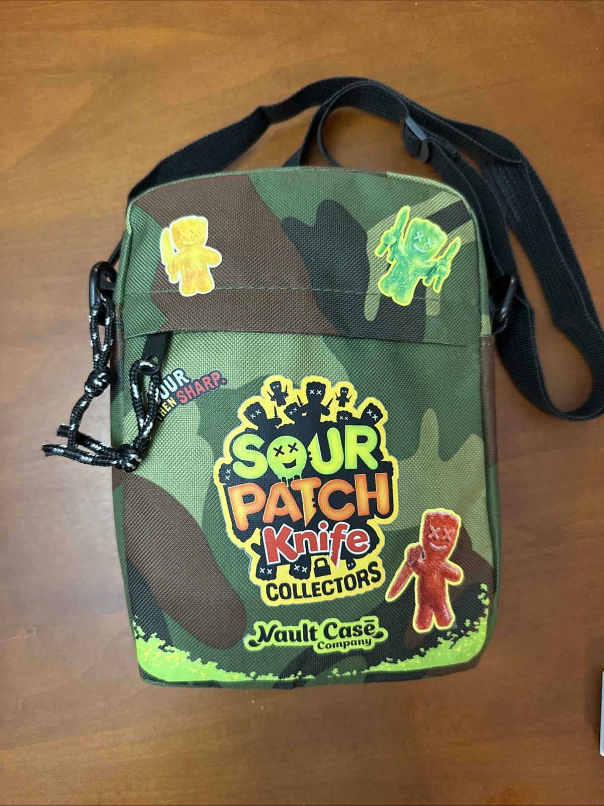 Rare! Vault Case Company Sour Patch Knife EDC Pouch 8”X6”X2” Signed By Zoid