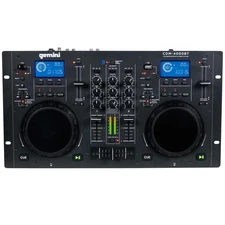 Gemini CDM-4000BT 2-Chan Dual CD/MP3/USB DJ Media Player Controller/Mixer System