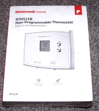 Digital Non Programmable Thermostat Simple Honeywell RTH111B easy use