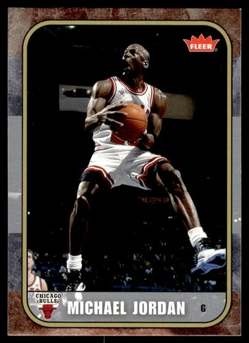2007 Fleer Michael Jordan #60 Michael Jordan - Chicago Bulls - HOF