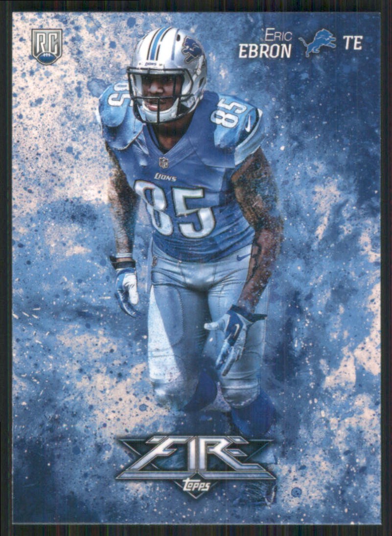 2014 Topps Fire #149 Eric Ebron Detroit Lions 52246