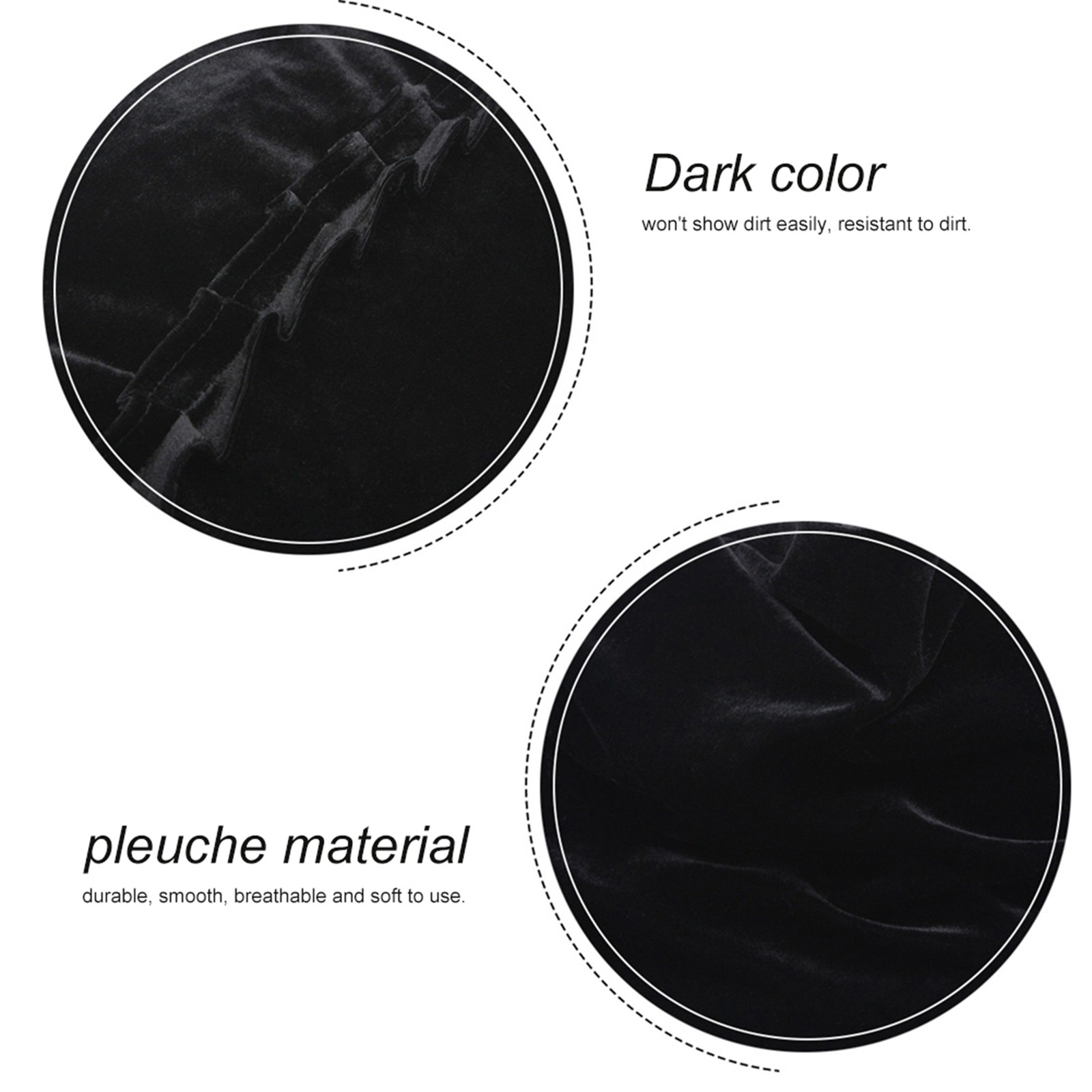 ¸5Colors Fashionable Pleuche Upright Full Piano Dust Cover Instruments Accessory