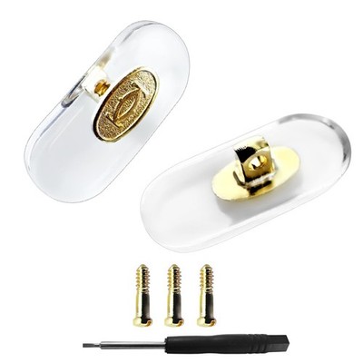 Replacement Screws Nose Pads for Cartier Sunglasses Eyeglasses Nose Pads with...