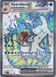 Gyarados ex 225/198 Scarlet & Violet Base Set Ultra Rare Holo