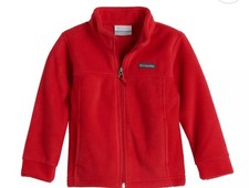 Columbia - Boys' Toddler Steens Mountain II Fleece Jacket 4T New w/tags Red
