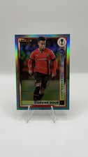 2022-23 Desire Doue Topps Merlin UCL Aqua /199 Rookie Card France / PSG. rookie card picture
