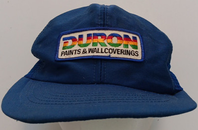 Duron Paints & Wallcoverings Nomad Blue Snapback Patch Hat USA Made