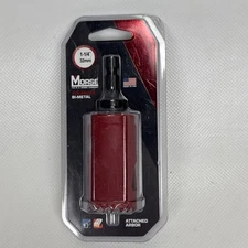 Morse Mhsa20c 1-1/4" 32mm Bi-Metal Hole Saw W/Attached Arbor No Pilot Bit