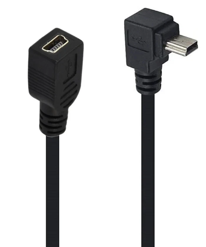 Mini USB 2.0 Type-B Male to Mini 5Pin Female Extension Cable - 0.25m - Image 2 of 4