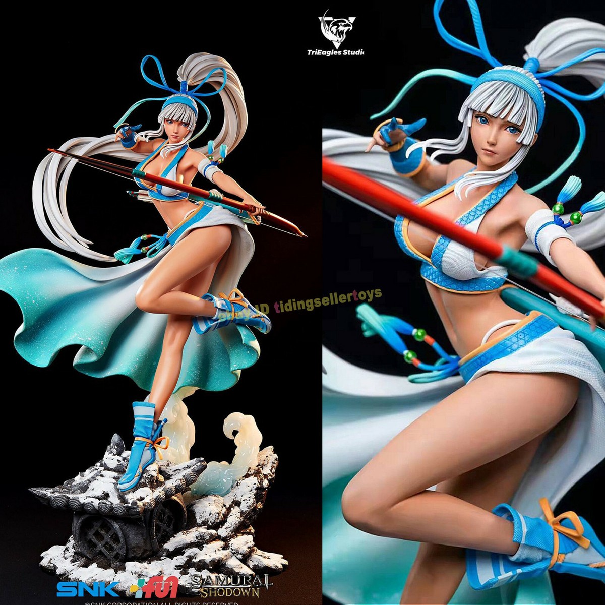 MINA MAJIKINA 1/4 Painted Resin Statue Figure Cast Off TES Studio