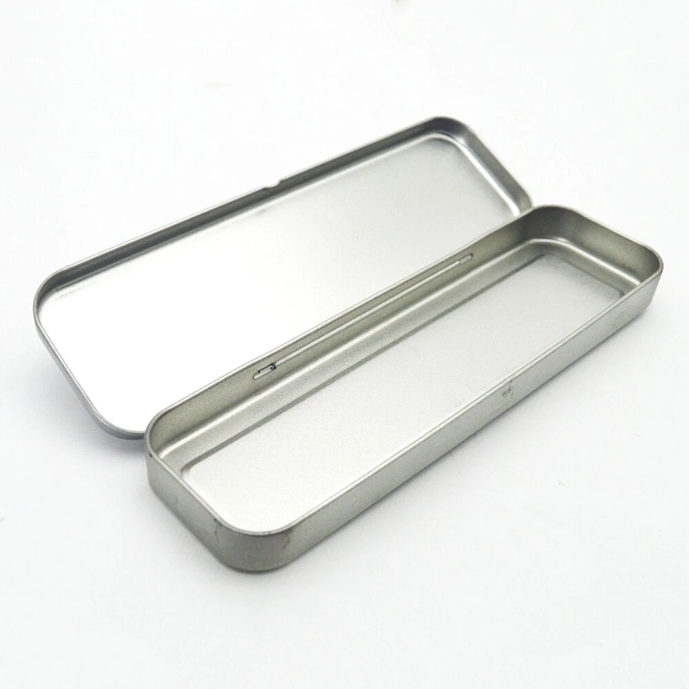tinplate pencil case Pencil Holders Art Pencil Case Small Pencil Case Pencil
