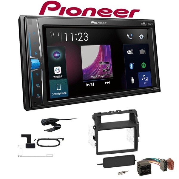 Pioneer Multimedia Autoradio Bluetooth Dab+ FüR Opel Vivaro Facelift 2011-2014-image