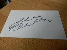 STEVEN CALDWELL    - ACTIVE / RETIRED PLAYERS - ALL LEAGUES - AUTOGRAPHED  CARD