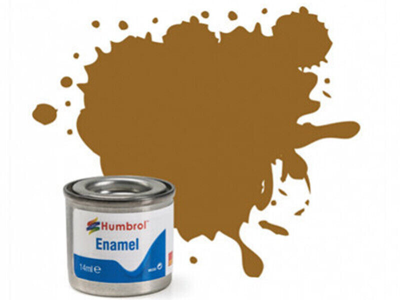 Humbrol 26 - Khaki Matt (Kaki mat) - peinture enamel 14ml AA0285