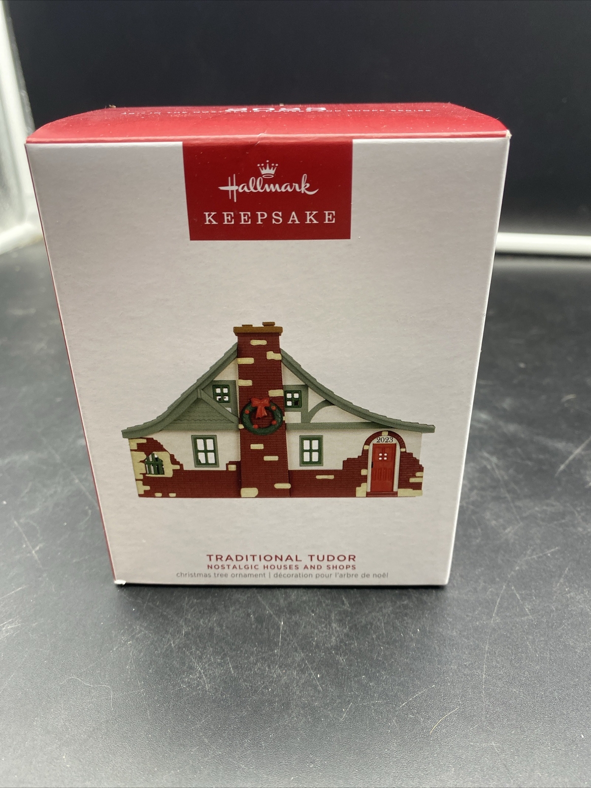 Traditional Tudor 2023 Hallmark Ornament Nostalgic Houses and Shops