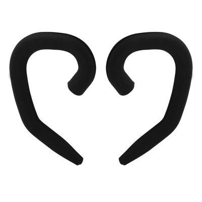 Wireless Headset Ear Hook Loop Clip Black Pair for Phone bluetooth Earphone
