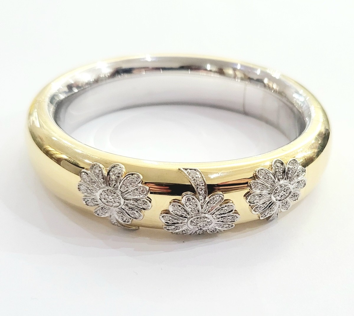 Bracciale, Oro bianco, Oro giallo18kt Pomellato, Bangle Rigido