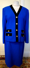 Classic Vintage Mansfield Women's Formal Suit, Hip Length, Fully Lined, Uk16