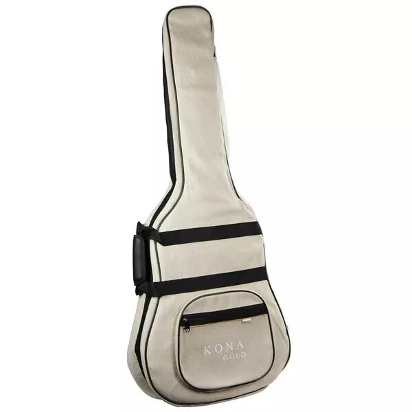 Kona Eco-Friendly Hemp Deluxe Padded Gig Bag for Acoustic