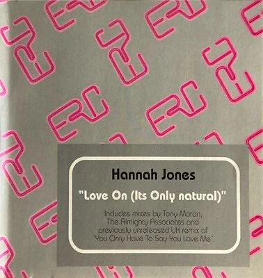 USA CD MAXI HANNAH JONES LOVE ON (IT'S ONLY NATURAL) ULTRA RARE COLLECTOR NEUF - Photo 1/3