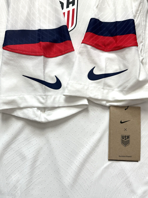 2022 USA Authentic Home Jersey #10 Pulisic Large Player Issue