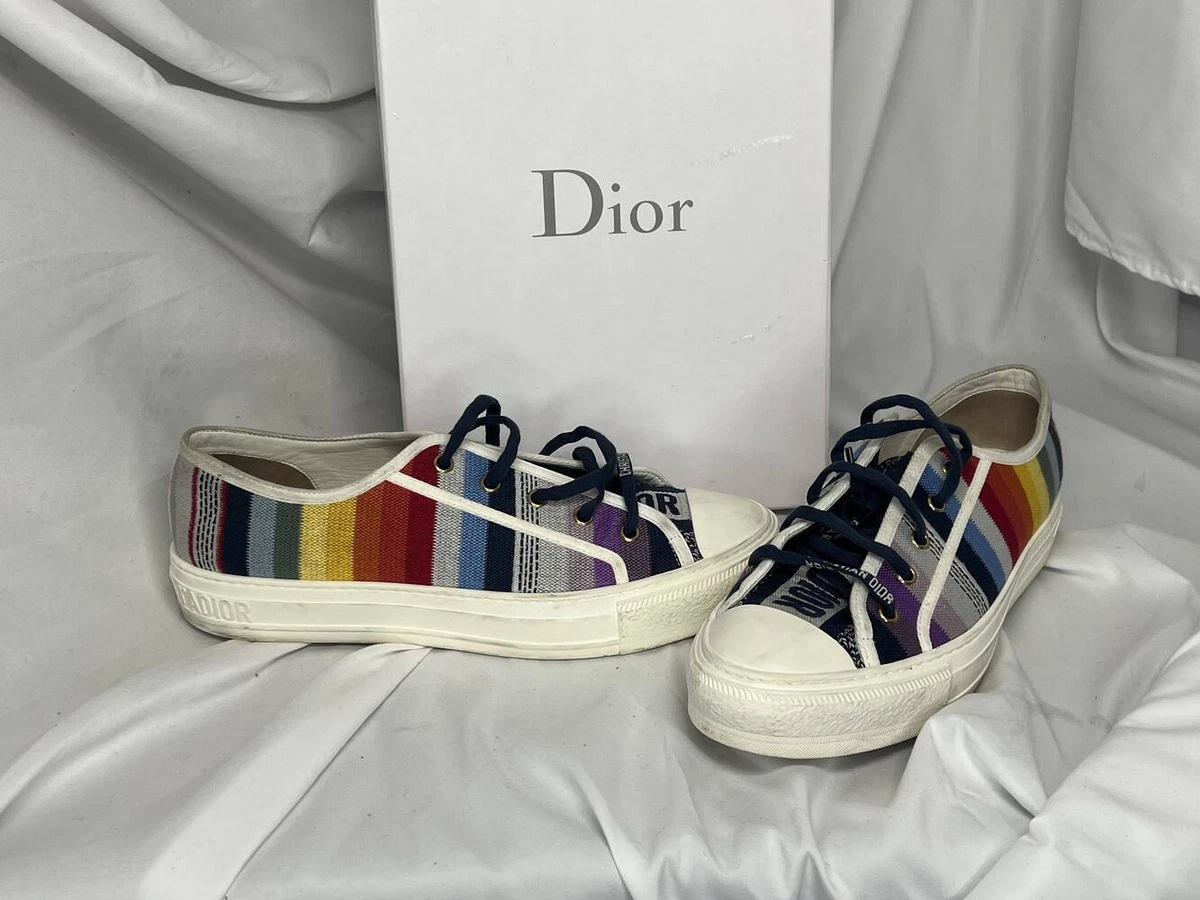 dior rainbow sneakers