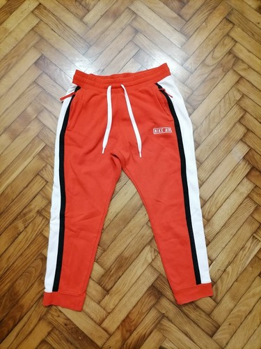 Pantalone tuta uomo Nike rosso con striscia bianca | eBay