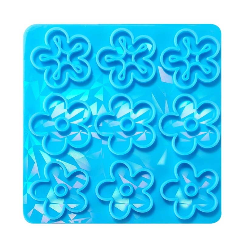 3D Resin Flower Mold for Crafting Beautiful Jewelry Delicate Accessory Moulds