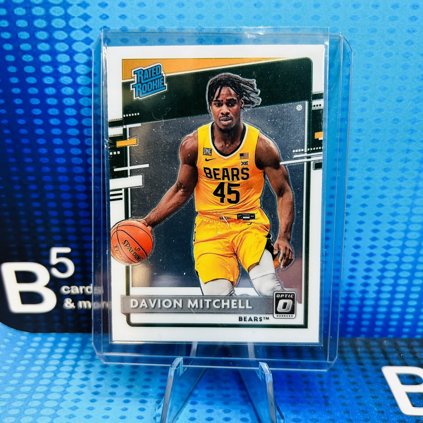2021 - Chronicles Draft Picks DONRUSS Optic - Davion Mitchell #210 Rated Rookie