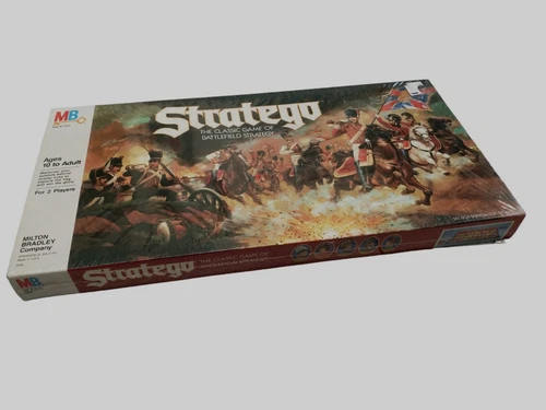 SEALED, 1986 Stratego The Classic Game of Battlefield Strategy, Milton Bradley