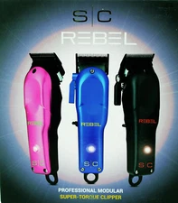 REBEL Professional  Modular Super Torque Clipper by Stylecraft