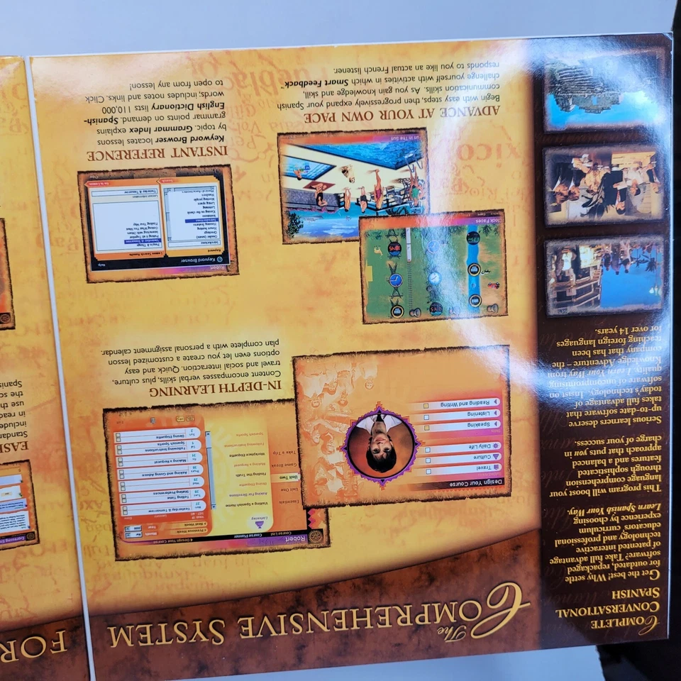 Learn Spanish Your Way Interactive Comprehensive Bx SET 5 CD Workbook Microphone - Image 4 of 4