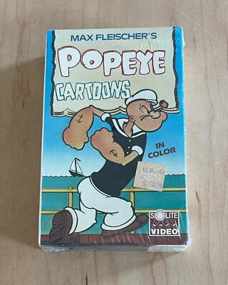Max Fleischer POPEYE THE SAILOR CARTOONS 1930s Sealed Betamax Animation Shorts