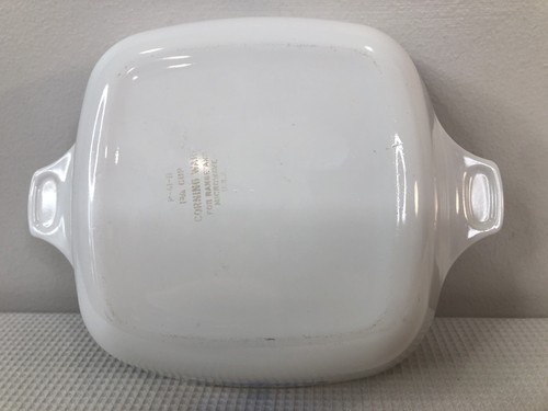 Corning Ware Blue Cornflower P-41B Baking Dish 1 3/4 Cup ~4.5"x4.75"x1.5"D VGUC - Picture 7 of 12