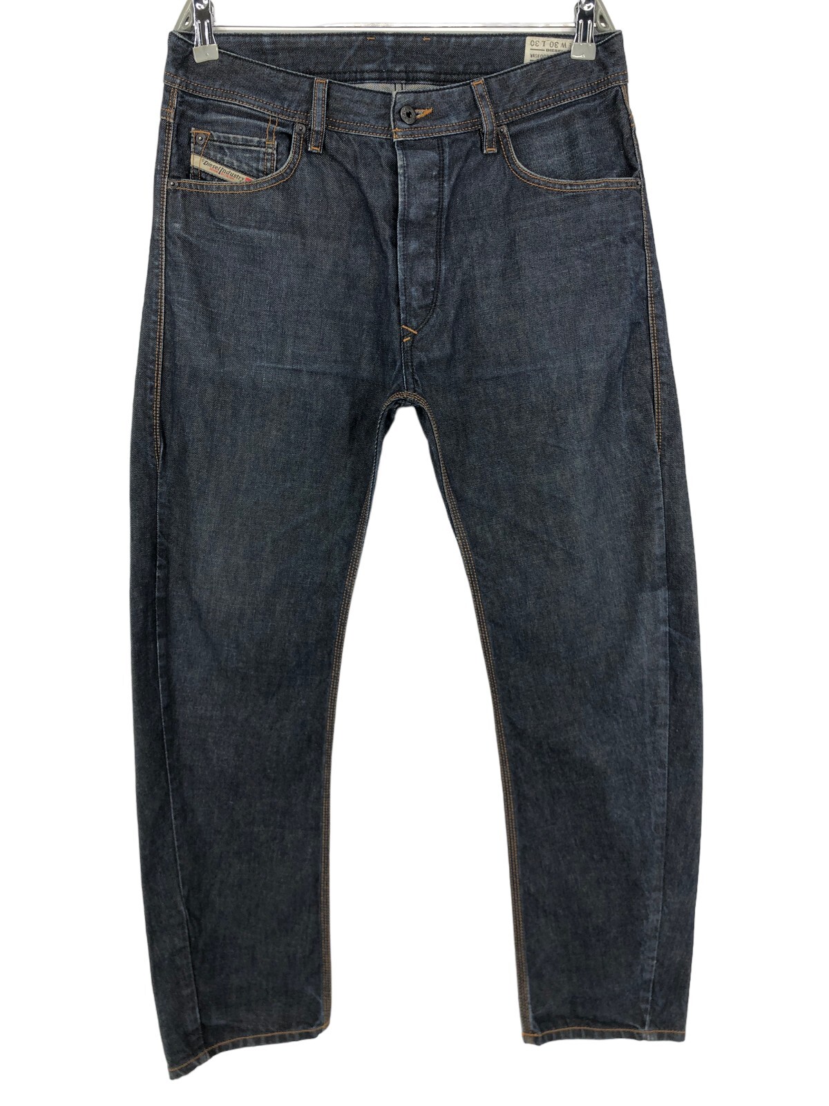 DIESEL Men Bravefort 0088Z Comfort Carrot Jeans Size … Gem