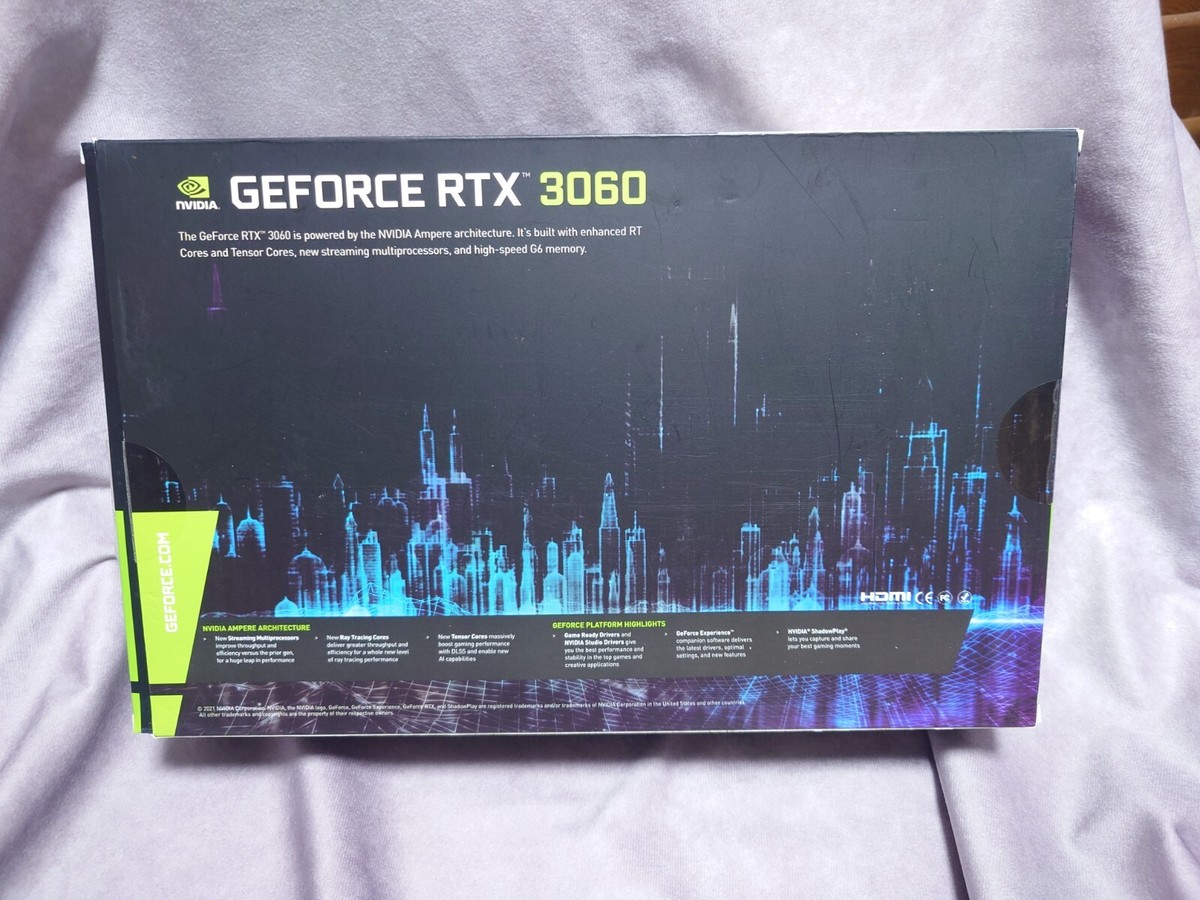 GALAKURO GAMING RTX 3060 12GB OC Dual Fan - GG-RTX3060-E12GB/OC/DF 