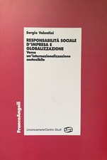 Sergio Valentini, Responsabilità sociale d'impresa e globalizzazione. Verso un'i