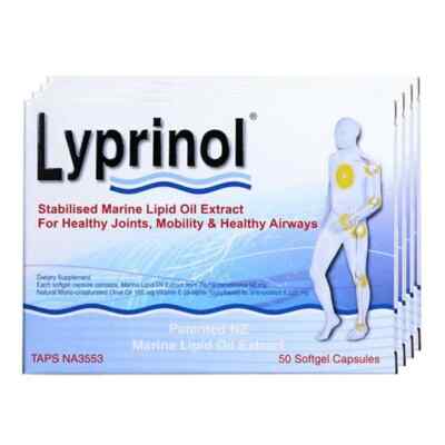 LYPRINOL  PCSO-524 200Caps supports healthy Joint mobility Joint Function