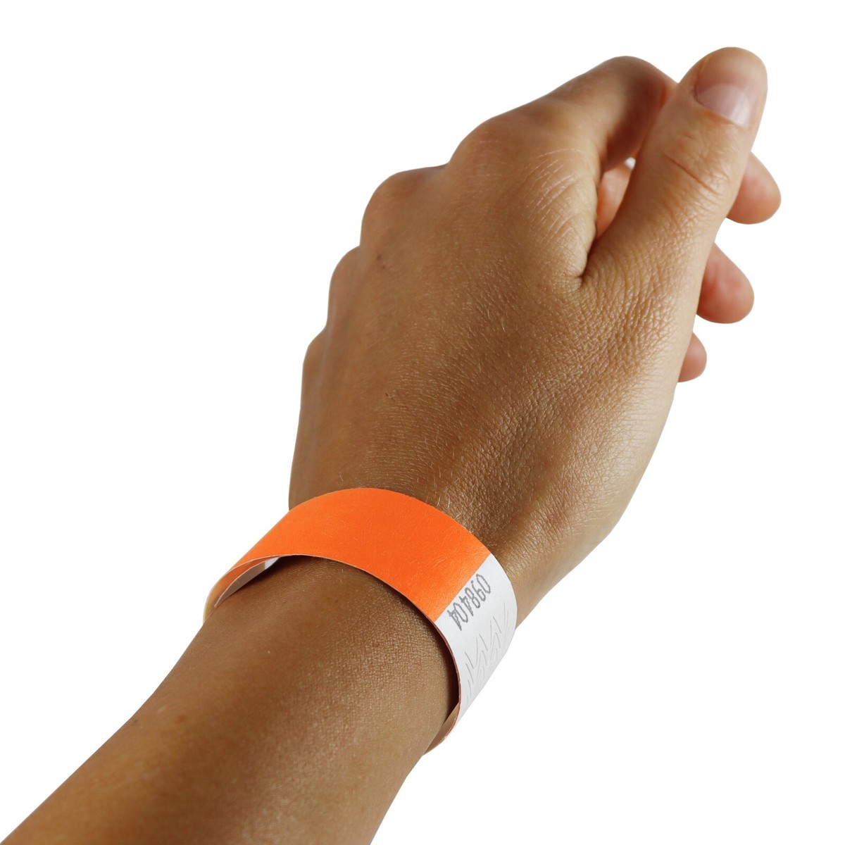 Orange Festival Wristband Festival Wedding Wristbands | Personalised Wristbands  main image 2