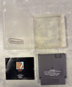 Tecmo Bowl -- NES Nintendo NFL FOOTBALL Classic Game w/plastic case and Booklet!