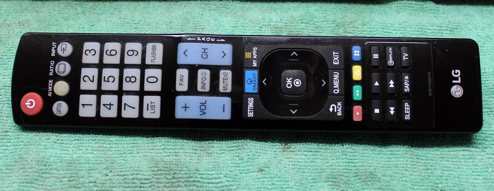 LG SMART TV WIRELESS RMOTE (BLACK) - AKB74455419-image