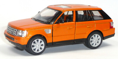 Modellauto Range Rover Sport ca. 12,5cm orange metallic Neuware KINSMART