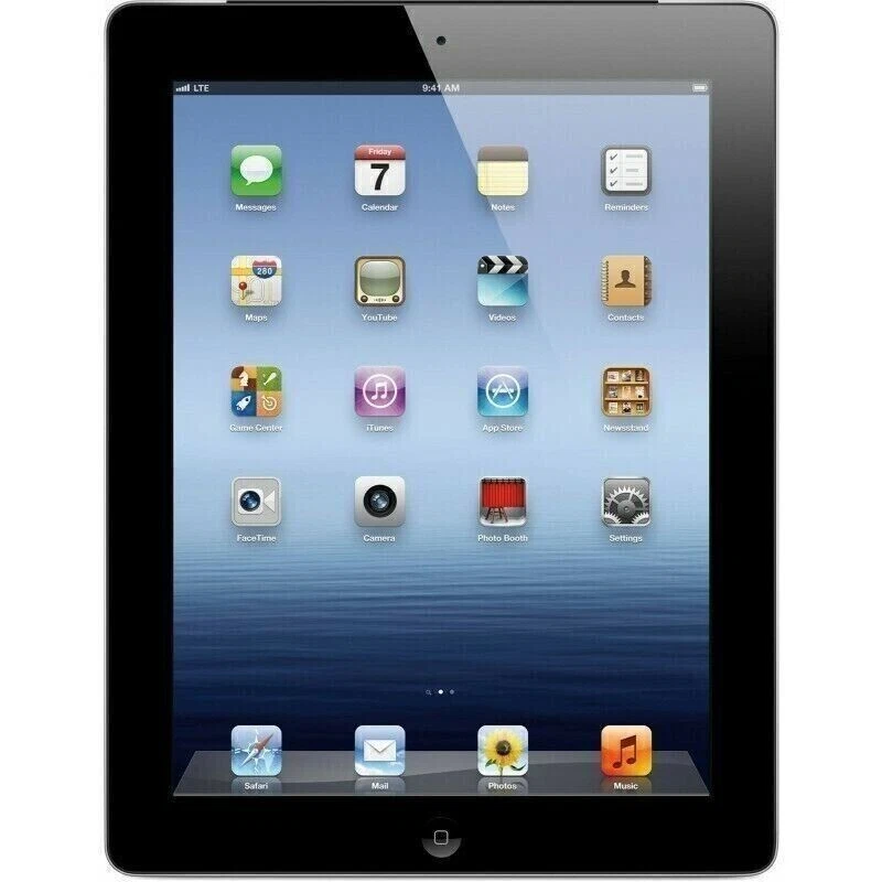 Apple iPad 2 A1396 64GB Cellular Tab WiFi 3G Unlock 9.7" iPad IOS Silver Black - Image 4 of 4