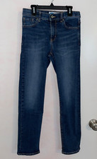 Old Navy Karate Slim Built-in Flex Max Blue Jeans Boy's Size 14 Adjustable Waist